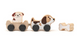 Дерев&rsquo;яна іграшка "Кмітливі цуценята"/Wooden toy "Clever Puppies" фото 3