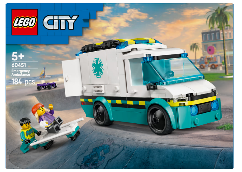 Конструктор LEGO Швидка допомога 60451 фото