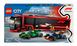Конструктор LEGO City Вантажівка F1 з автомобілями RB20 та AMR24 фото 1