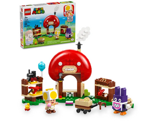 Конструктор LEGO Super Mario Nabbit у крамниці Toad. Додатковий набір фото