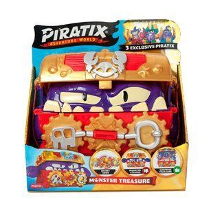 Ігровий набір PIRATIX S - СКРИНЯ ЗІ СКАРБАМИ фото