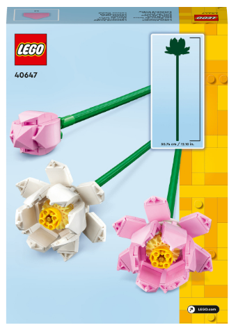 Конструктор LEGO Iconic Botanicals Квіти лотоса фото