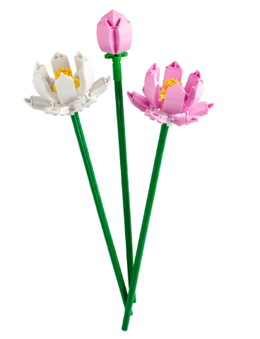 Конструктор LEGO Iconic Botanicals Квіти лотоса фото