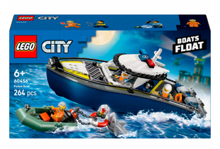 Конструктор LEGO City Переслідування на поліцейському катері фото