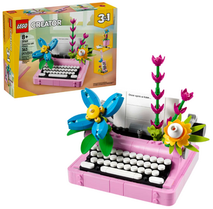 Конструктор LEGO Creator Друкарська машинка з квітами фото