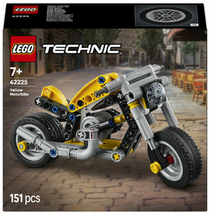Конструктор LEGO Technic Жовтий мотоцикл фото