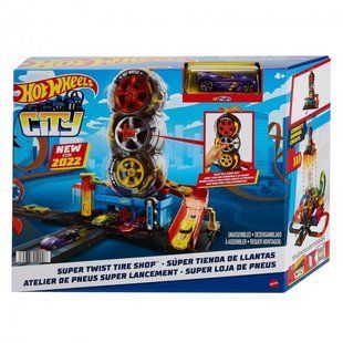 Ігровий набір "Карколомні трюки в шиномонтажі" Hot Wheels фото