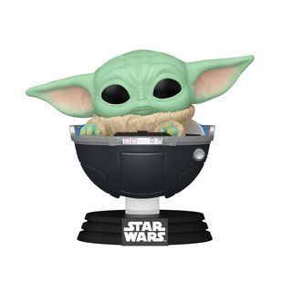 Ігрова фігурка FUNKO POP! серії "Мандалорець" - МАЛЮК ҐРОГУ У ВІЗОЧКУ фото