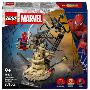 Конструктор LEGO Super Heroes Легендарна битва: Людина-павук vs. Піщана людина фото