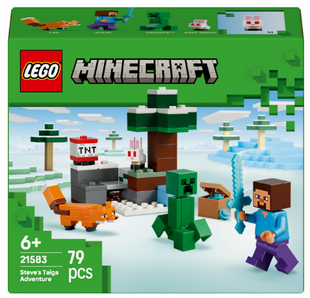 Конструктор LEGO Minecraft Пригоди Стіва в тайзі фото