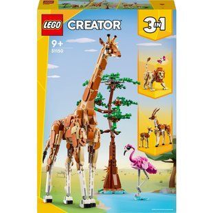 Конструктор LEGO Creator Дикі тварини сафарі фото