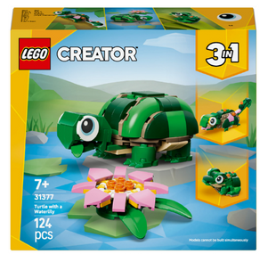 Конструктор LEGO Creator Черепаха з квіткою водяної лілії фото