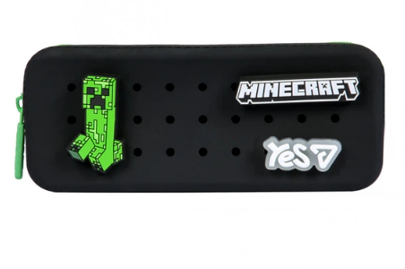 Пенал м`який силіконовий Yes PHS-3 Minecraft Game фото