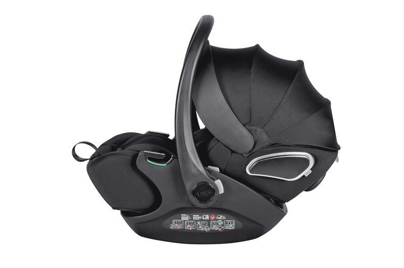 Автокрісло перенесення (бебікокон) CRL-14101 "Vega" Absolute Black i-Size 40-87см CARRELLO фото