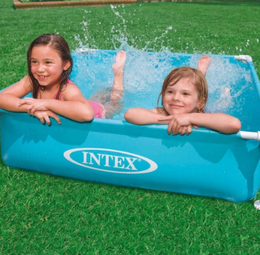 Басейн каркасний 57173 в коробці р.122x122x30 см INTEX фото