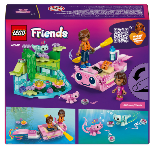 Конструктор LEGO Friends Пригодницький човен &laquo;Аксолотль&raquo; фото