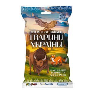 Стретч-іграшка у вигляді тварини &ndash; ТВАРИНИ УКРАЇНИ (у диспл.) фото