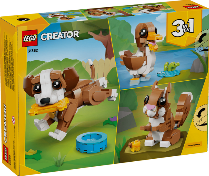 Конструктор LEGO Creator Чарівні тварини: грайливе цуценя фото