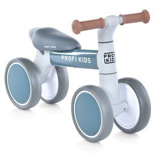 Біговел дитячий PROFI KIDS 7 д. MBB 1014-1 4 кол EVA,алюм.рама,голубий, Блакитний