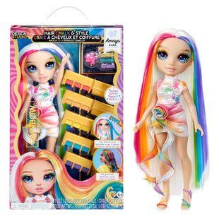 Ігровий набір з лялькою RAINBOW HIGH (РЕЙНБОУ ХАЙ) серії "Крейда для волосся та стиль" &ndash; АМАЯ фото