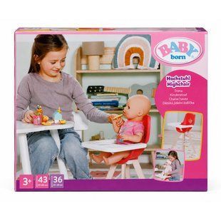 Стільчик для ляльки BABY BORN &ndash; ЧАС ГОДУВАННЯ фото