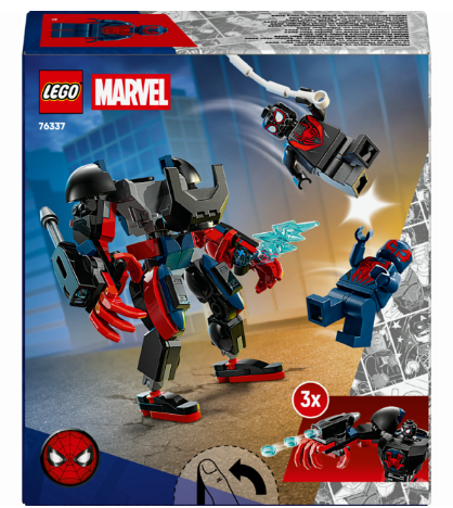 Конструктор LEGO Super Heroes Робот Майлза Моралеза vs. Людина-павук 2099 фото