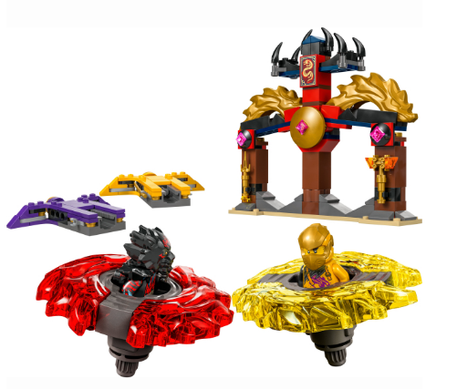 Конструктор LEGO Ninjago Бойовий набір дракона Спін-джитсу фото