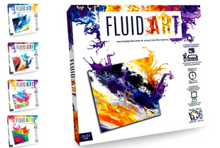 Креативна творчість "Fluid ART" FA-01-01,02,03,04,05 DANKO фото