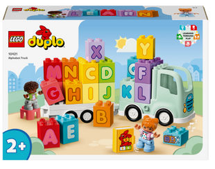 Конструктор LEGO DUPLO Town Вантажівка з абеткою фото