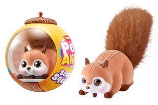 Інтерактивна іграшка 9565E PETS ALIVE S1 &ndash; БІЛОЧКА (коричневий) фото