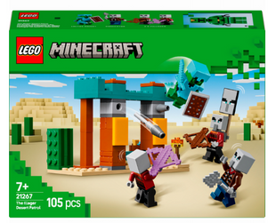 Конструктор LEGO Minecraft Пустельний патруль розбійника фото