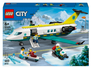 Конструктор LEGO City Літак швидкої медичної допомоги фото