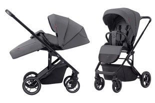 Коляска прогулянкова CRL-5508 "Alfa" Graphite Grey BFM CARRELLO фото