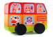 Автобус Веселі звірі LM-10/Mini-bus "Happy animals" LM-10 фото 2