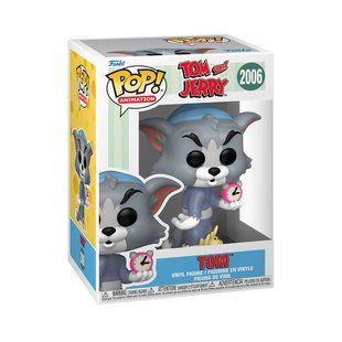 Ігрова фігурка FUNKO POP! серії "Том і Джеррі" S4 - ТОМ З БУДИЛЬНИКОМ фото