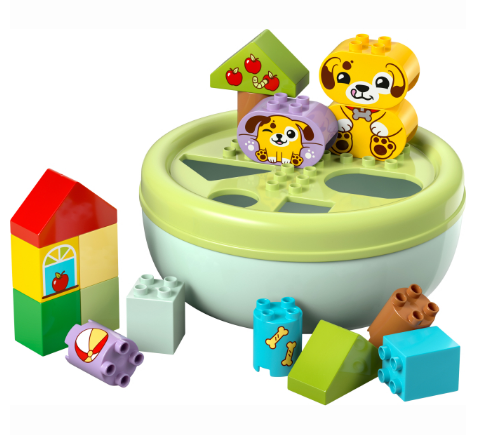 Конструктор LEGO DUPLO My First Сортувальник фігур: будинок для цуценят фото