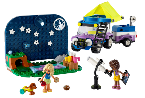 Конструктор LEGO Friends Кемпінговий автомобіль для спостереження за зірками фото