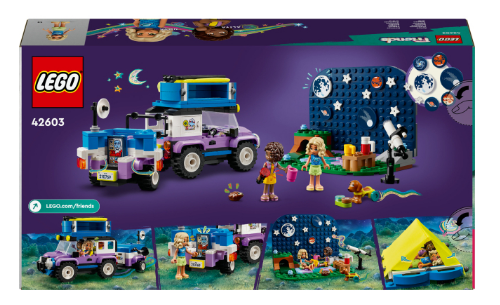 Конструктор LEGO Friends Кемпінговий автомобіль для спостереження за зірками фото