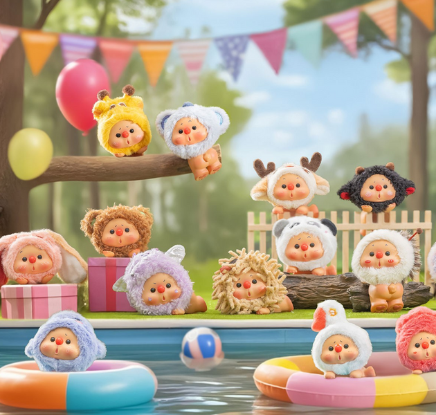 Колекційна фігурка POP TOP JOTOYS серії "Oyo" - ВЕЧІРКА ЗВІРЯТОК (у дисп., в ас.) фото