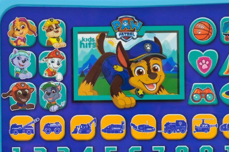 Планшет KH01/013L "Перші знання" Paw Patrol, на батарейках, в коробці р.25х27х4 см KidsHits фото