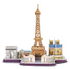 ТРИВИМIРНА ГО ЛОВОЛОМКА-КОНСТРУКТОР "CITY LINE PARIS", Різнокольоровий