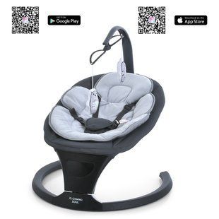 Заколисуючий центр ME 1175 SOUL Dark Gray пульт, 5швидк., таймер, 12 мелодій, Bluetooth
