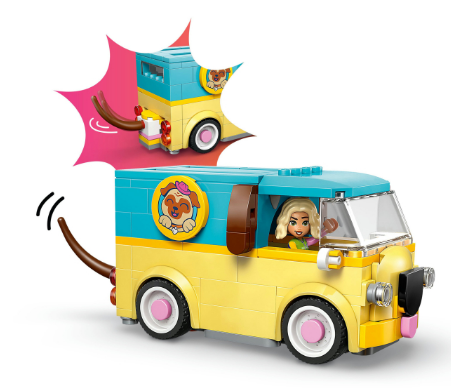 Конструктор LEGO Friends Фургон з аксесуарами для улюбленців фото