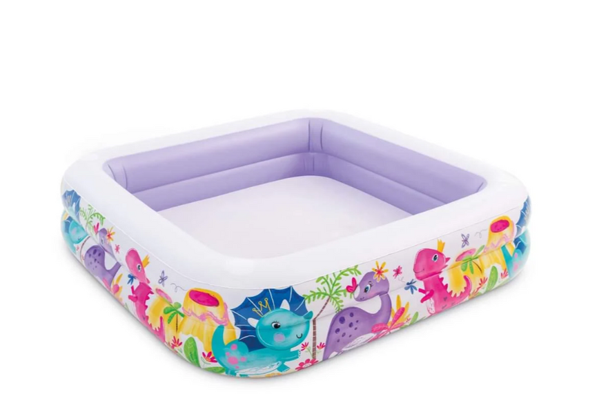 Басейн INTEX "Акваріум" з накриттям в коробці 57470 р.157*157*122см фото