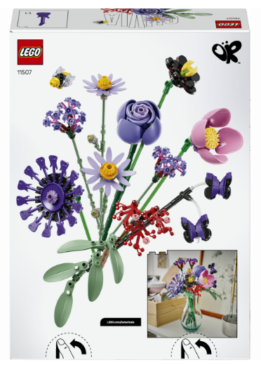 Конструктор LEGO Botanicals Букет квітів Олівії Родріґо фото