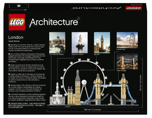 Конструктор LEGO Architecture Лондон фото