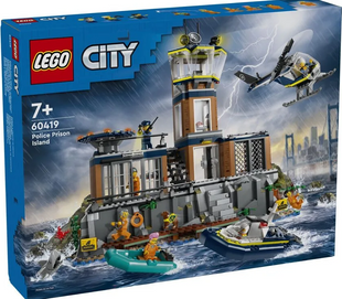 Конструктор LEGO City Поліцейський острів-в'язниця фото