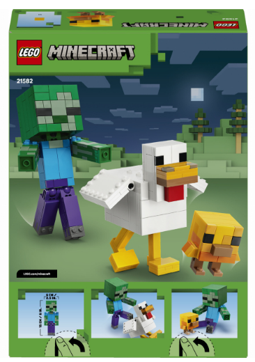 Конструктор LEGO Minecraft Курячий Жокей фото