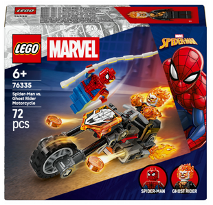 Конструктор LEGO Super Heroes Людина-павук vs. Примарний вершник на мотоциклі фото