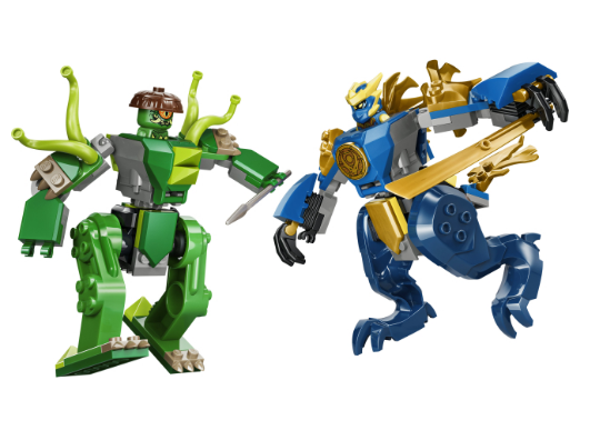 Конструктор LEGO Ninjago Битва робота дракона Джея фото